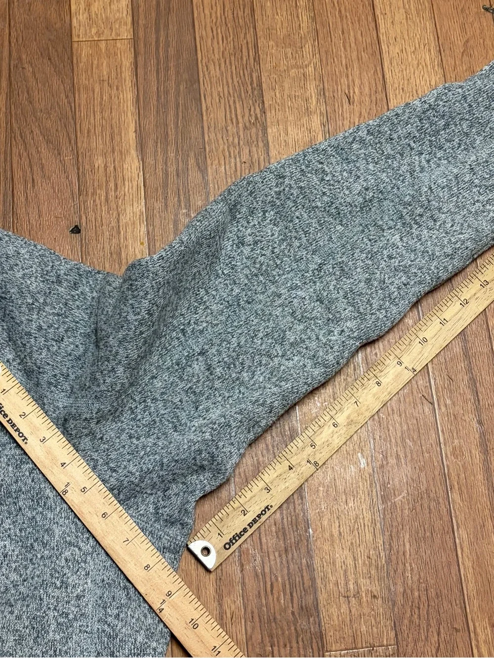 Patagonia Gray Heather Full-Zip Fleece Jacket